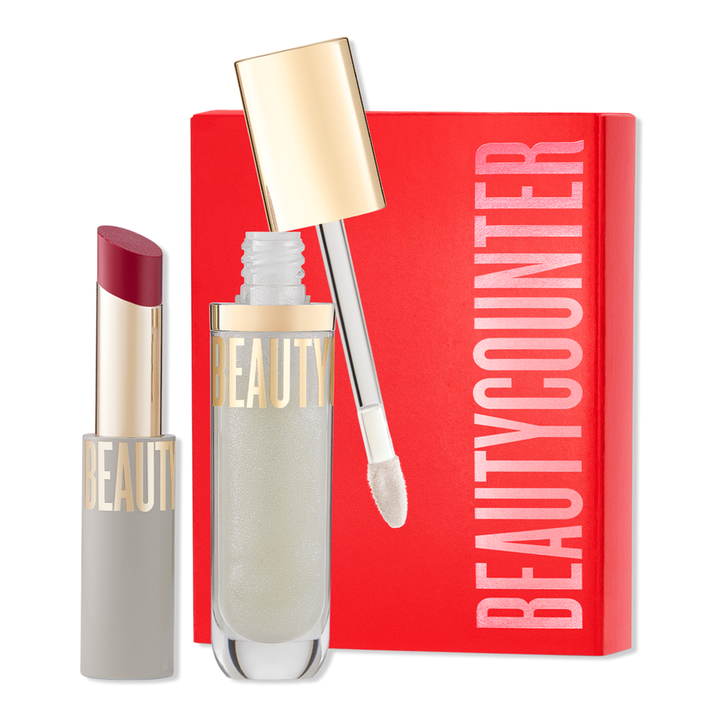At the Red-y Clean Lip Duo Set - Beautycounter