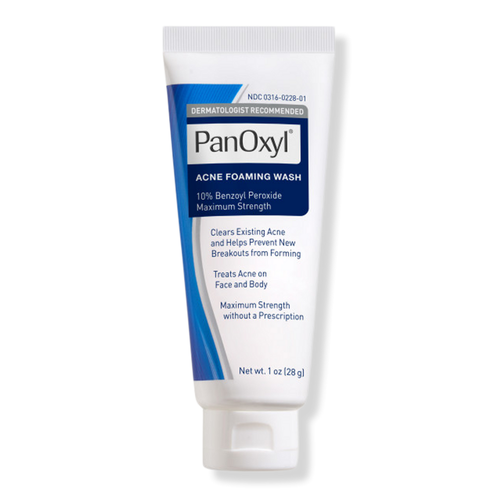 Panoxyl Travel Size Acne Foaming Wash With 10% Benzoyl Peroxide