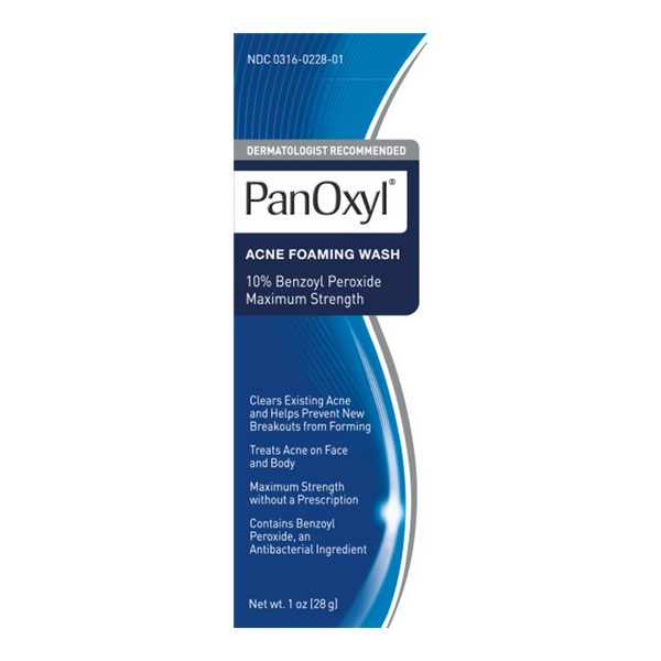 PanOxyl Travel Size Acne Foaming Wash with 10% Benzoyl Peroxide #3