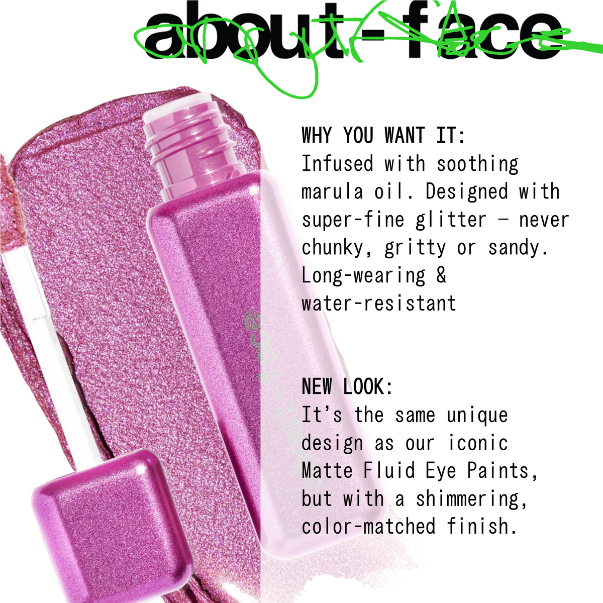 Fractal Glitter Eye Paint