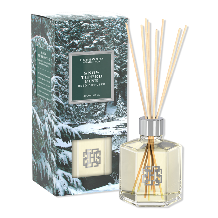 HomeWorx Snow Tipped Pine Reed Stick Diffuser #1
