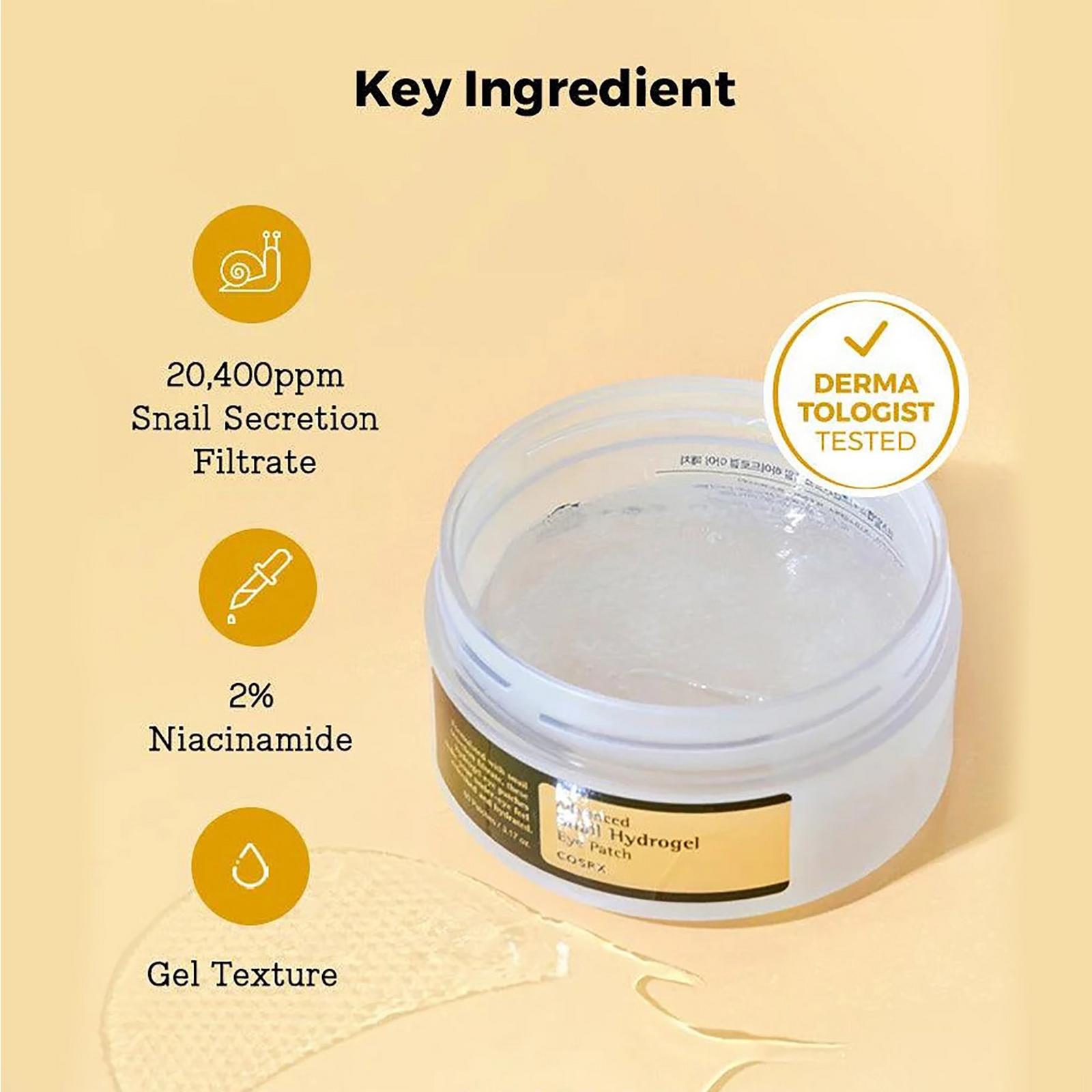 Advanced Snail Hydrogel Eye Patch