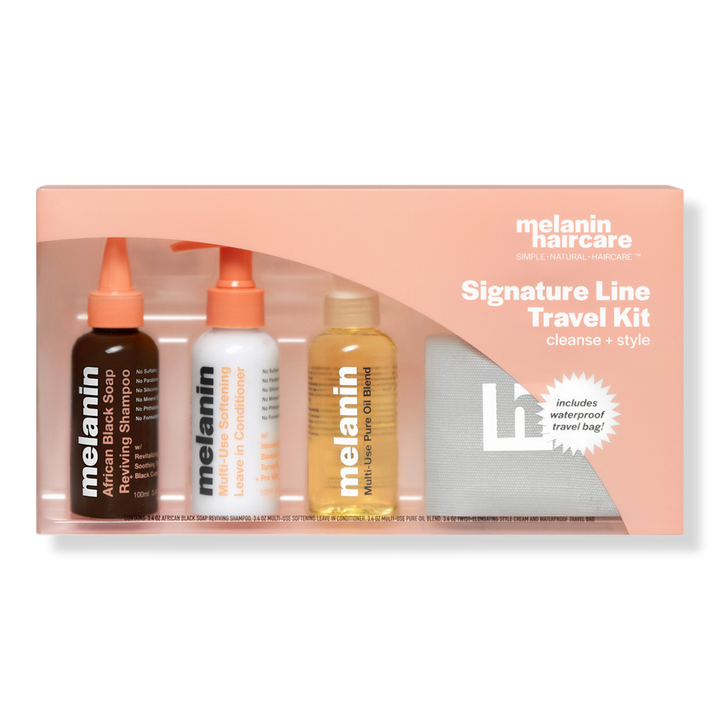 Melanin Haircare Limited Edition Signature Line Travel Kit #1