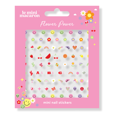 Le Mini Macaron Mini Nail Stickers - Flower Power!