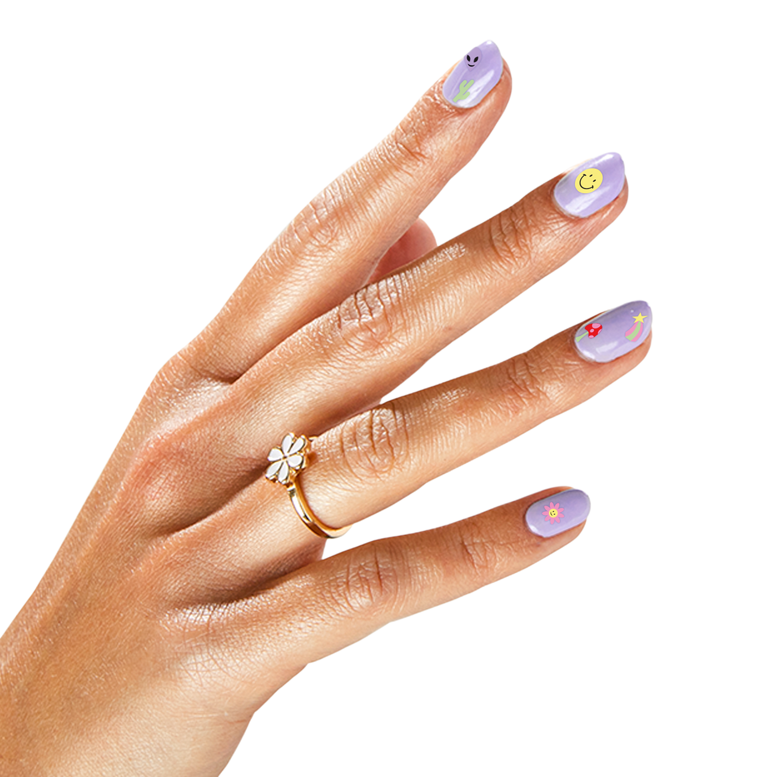 Mini Nail Stickers - Flower Power!