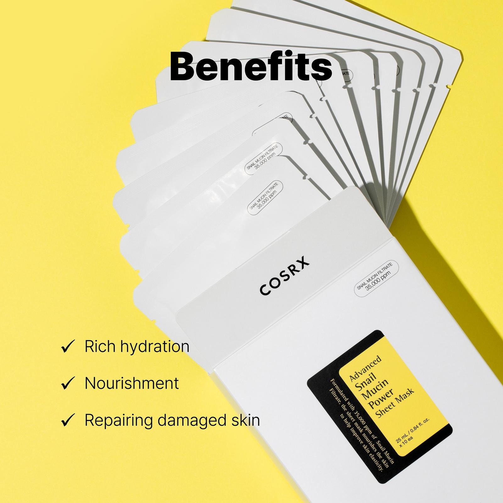 Advanced Snail Mucin Power Sheet Mask