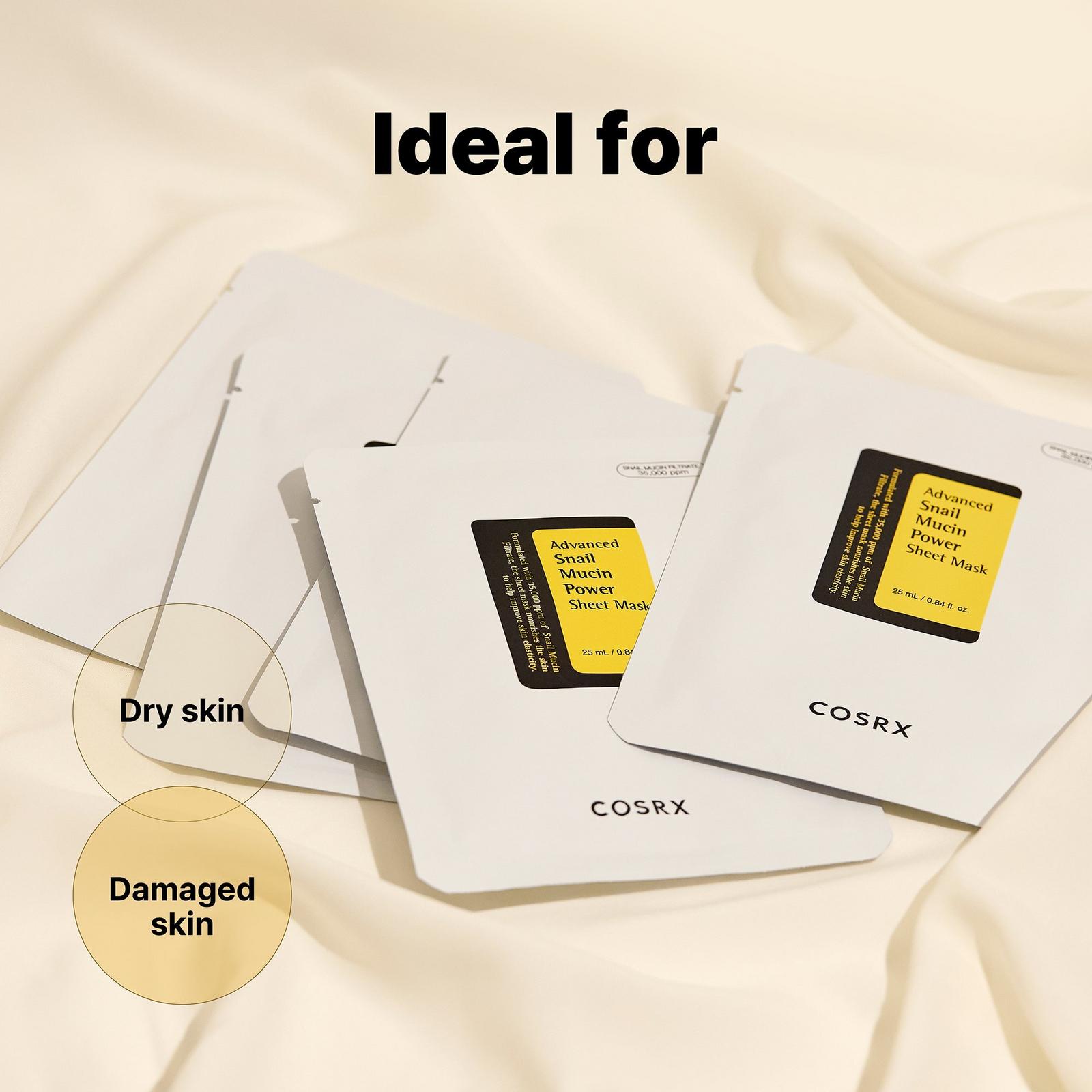 Advanced Snail Mucin Power Sheet Mask