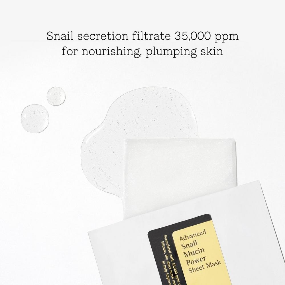 Advanced Snail Mucin Power Sheet Mask