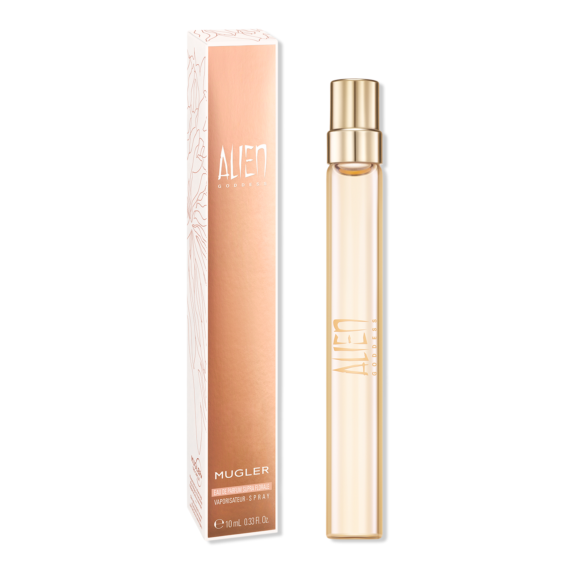 MUGLER Free Alien Goddess Supra Florale Travel Spray with select spray purchase #1