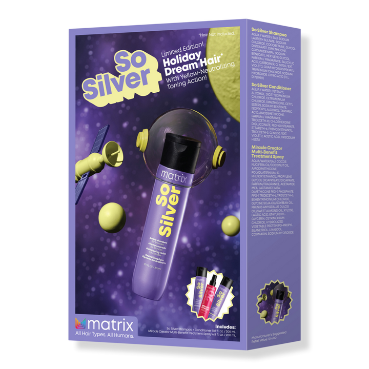 Matrix Matrix Holiday Dream Hair Fantasy So Silver Gift Set #1