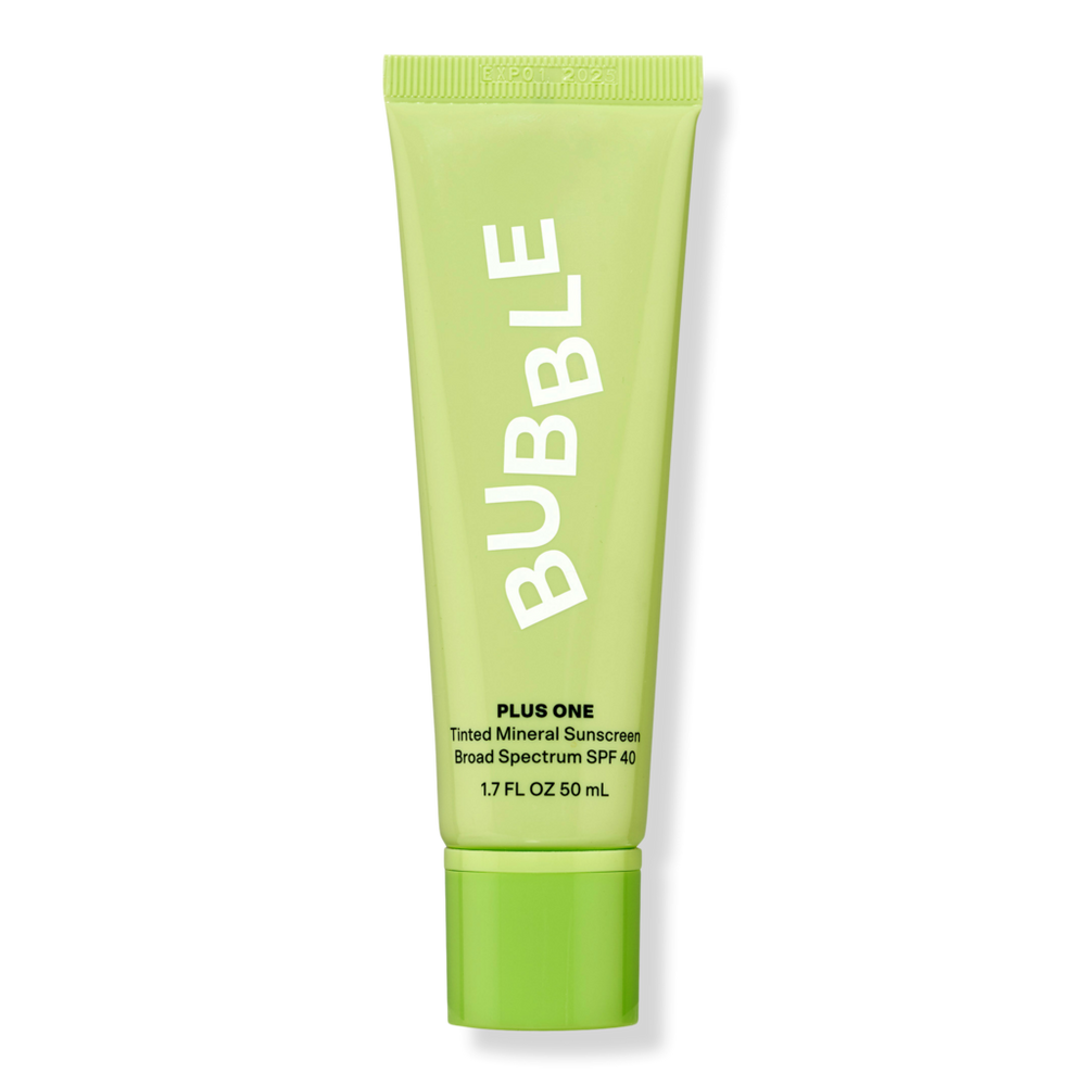 Bubble Plus One Tinted Daily Mineral Sunscreen Broad Spectrum SPF 40