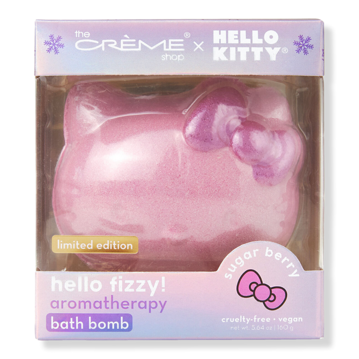 The Crème Shop Hello Kitty Hello Fizzy! 3D Aromatherapy Bath Bomb - Sugar Berry #1