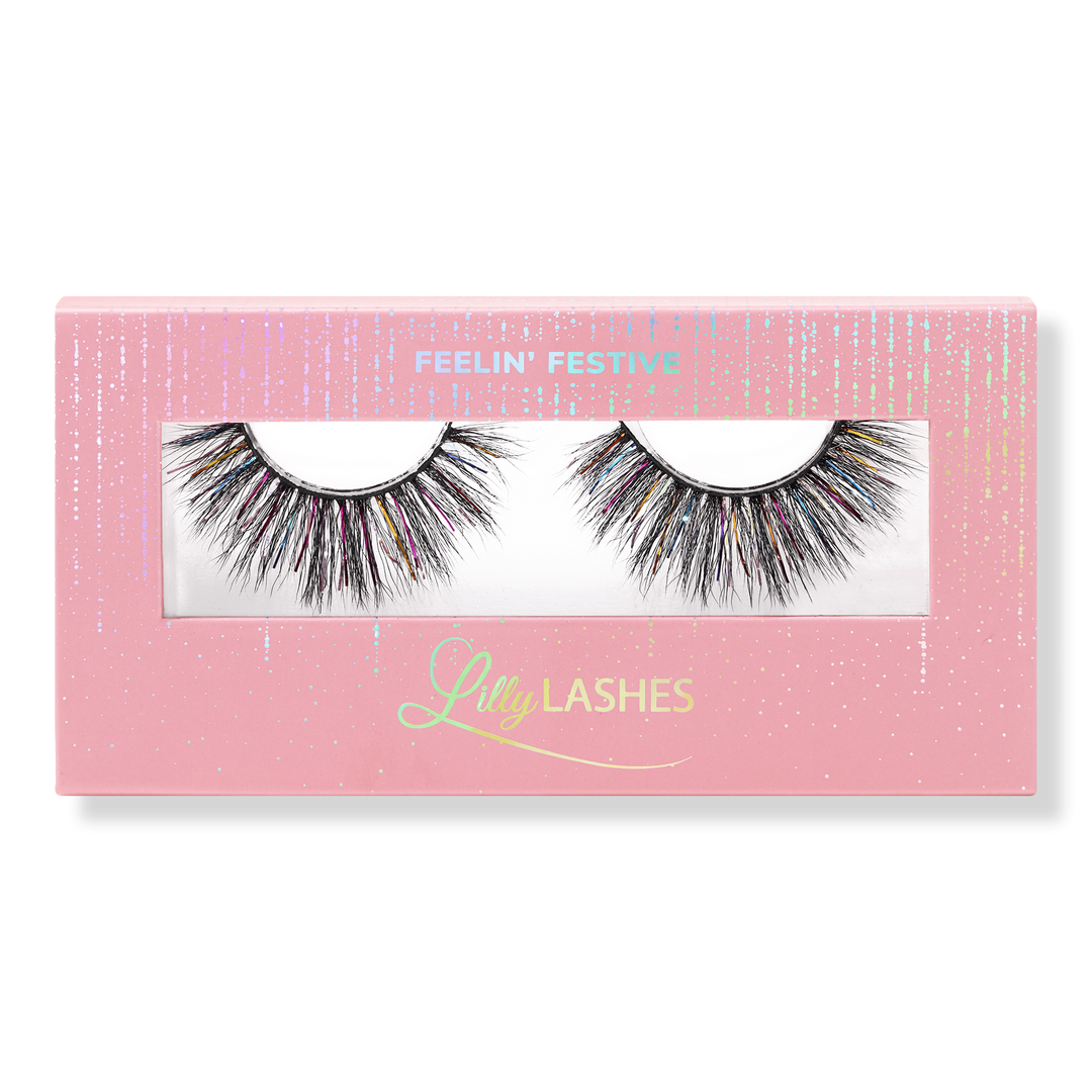 Lilly Lashes Feelin' Festive Tinsel Faux Mink Lashes #1