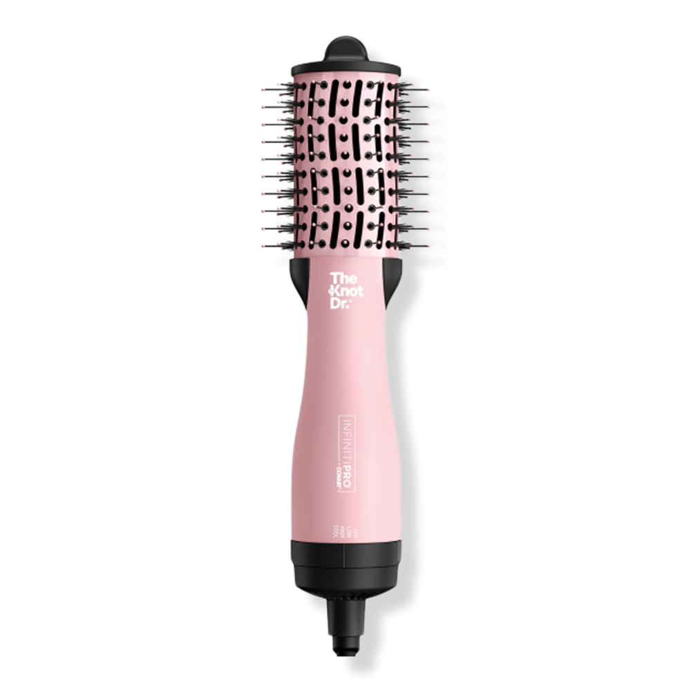 Conair Infinitipro By  The Knot Dr. Detangling Compact Mini Hot Air Brush