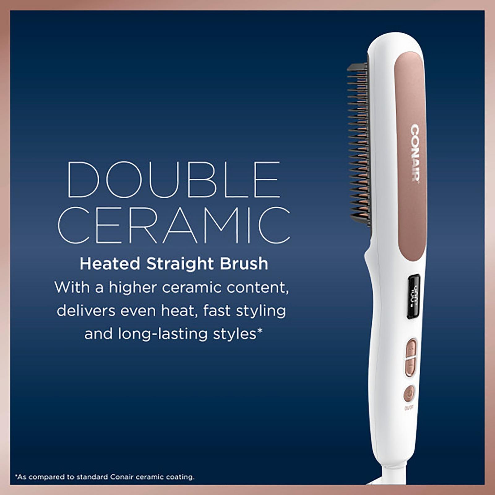 Double Ceramic Straightening Brush