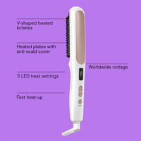 Conair Double Ceramic Straightening Brush #4