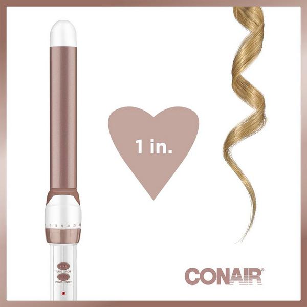 Conair Double Ceramic Rose Gold 1" Clipless Wand #4