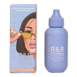 Undefined Beauty R&R Sun Serum Tinted Mineral SPF 50 PA++++ - Light