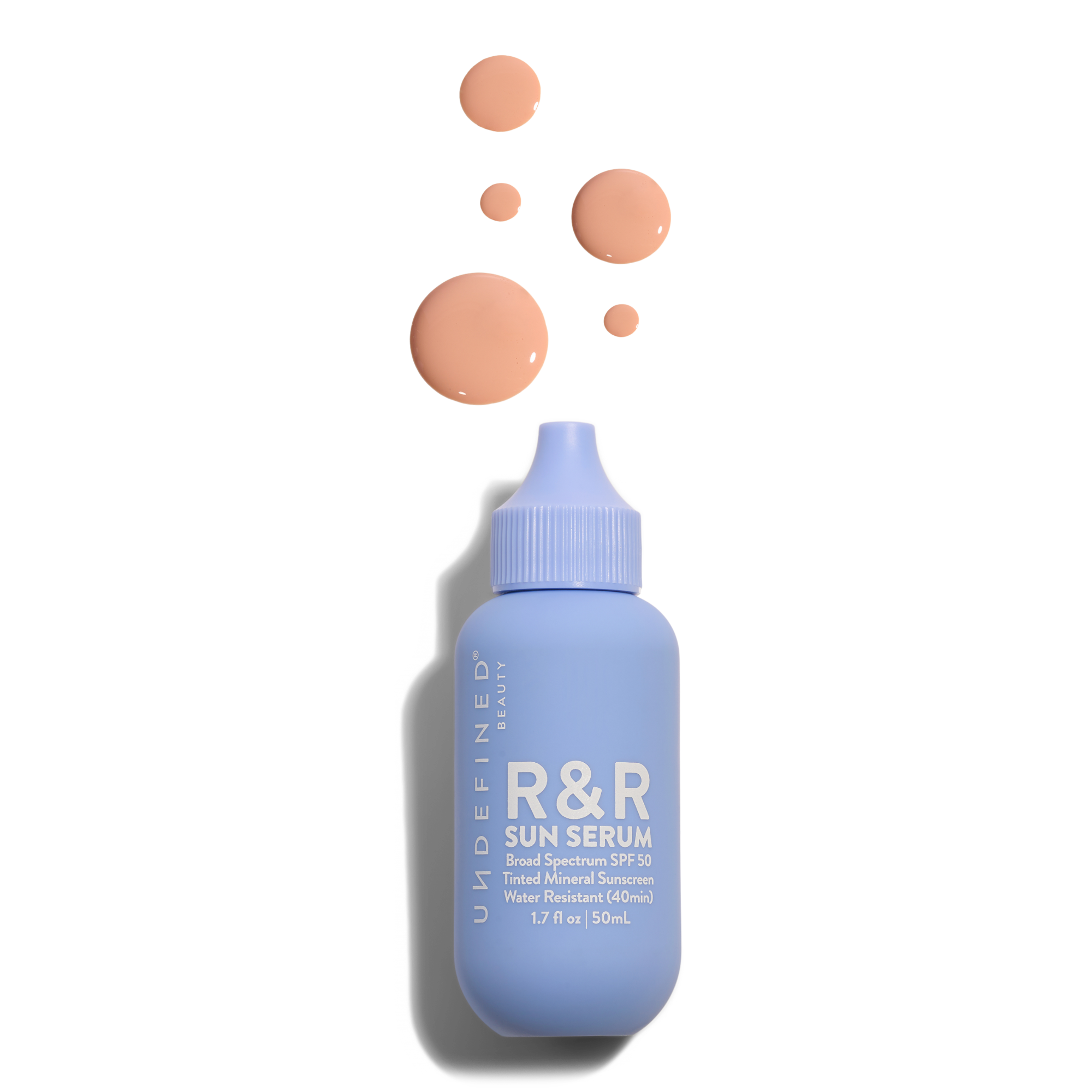 Тонирующая минеральная солнцезащитная сыворотка Undefined Beauty R&R Sun Serum SPF 50, цвет: Светлый — фото 5