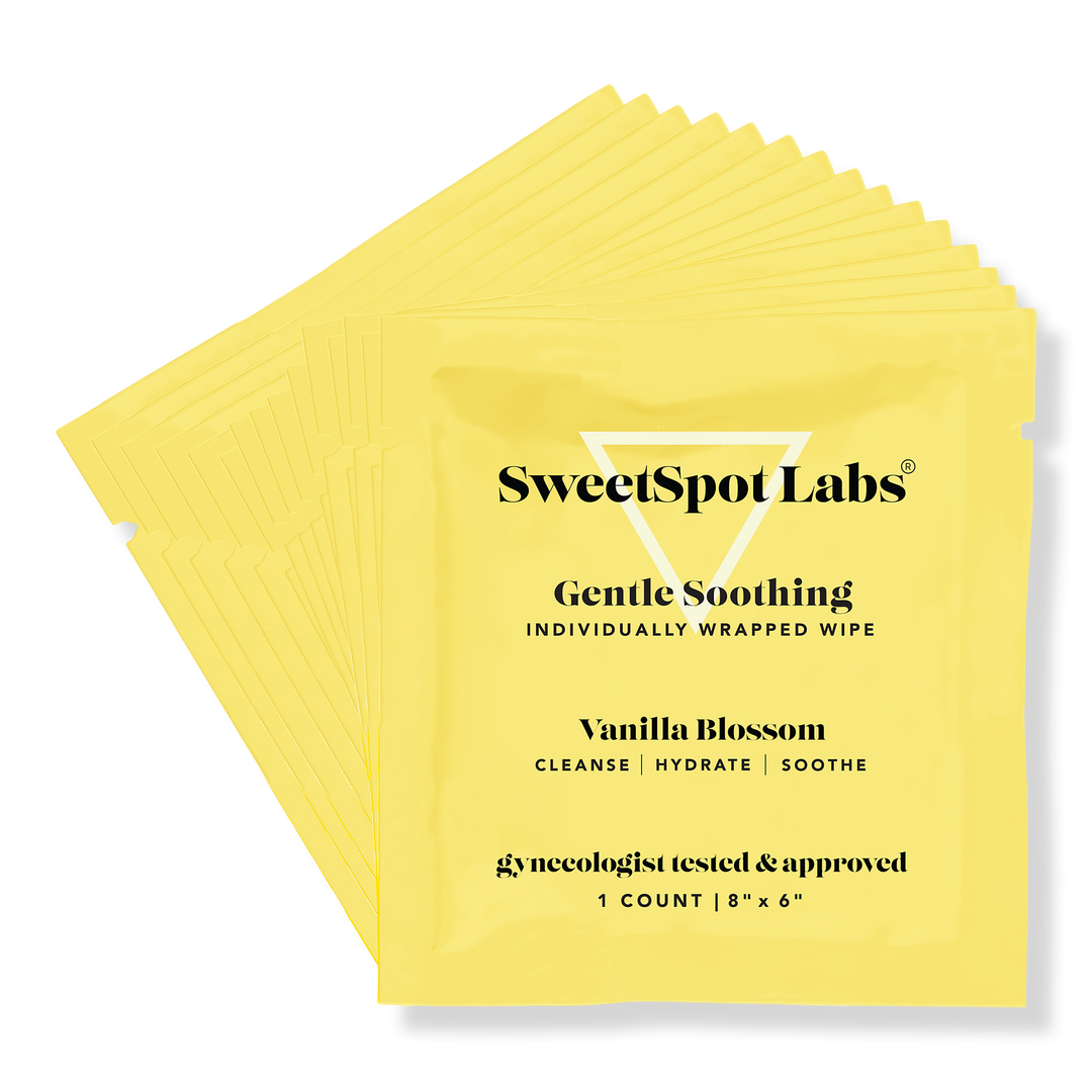 SweetSpot Labs Vanilla Blossom Gentle Soothing Individually Wrapped Wipes #1