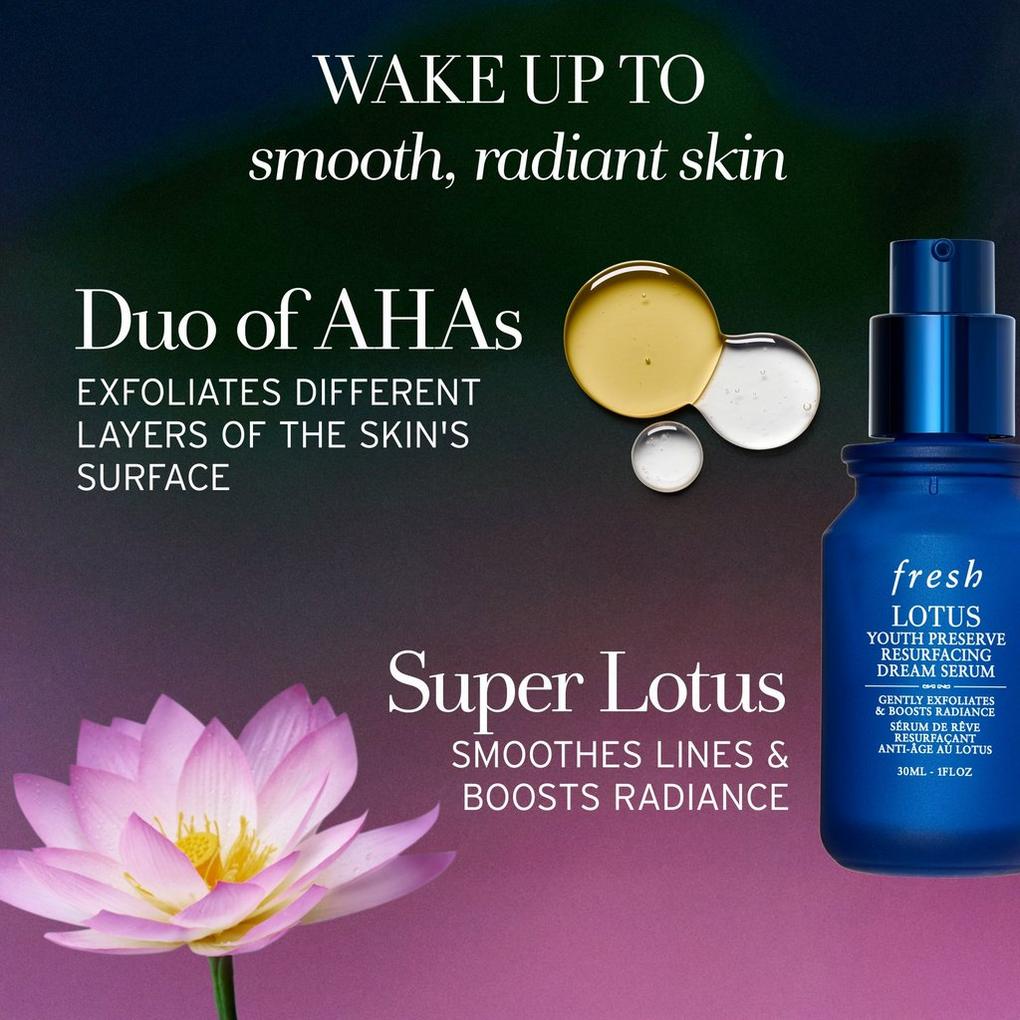 Lotus AHA Resurfacing Gentle Serum - fresh