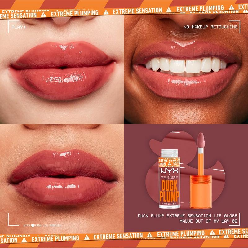 buy freeze mauve lip gloss n.y.c Six Set (Nude | Pink | Berry | | Clear They got you NYX Professional Makeup DUCK PLUMP