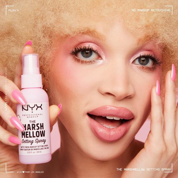 NYX Professional Makeup Marsh Mellow Matte Setting Spray #5