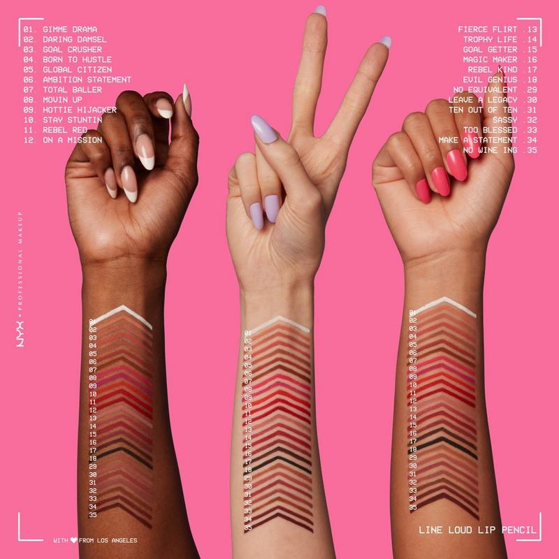 NYX Professional Makeup - Gimmie Drama Line Loud Longwear Lip