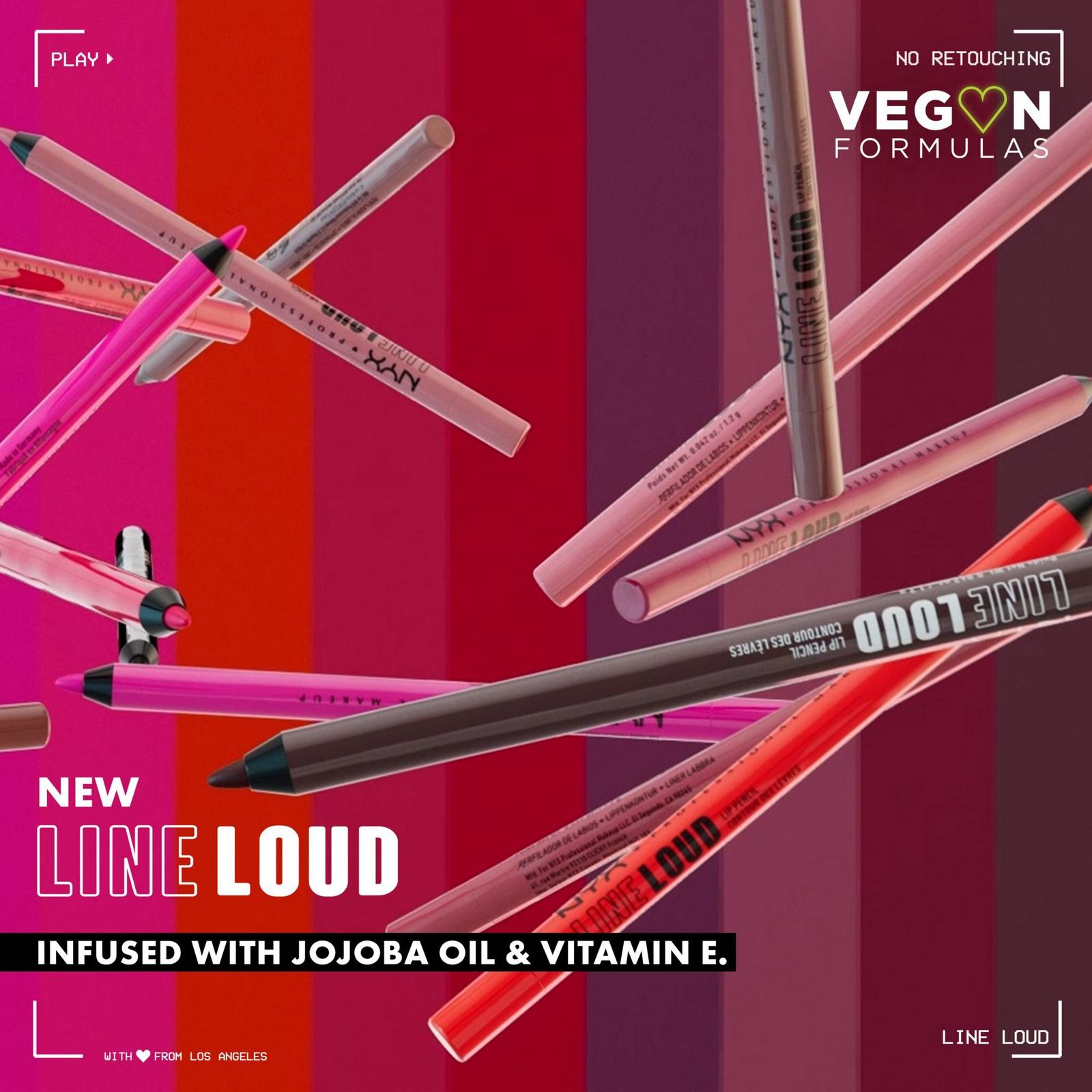 NYX Professional Makeup - Trophy Life Line Loud Longwear Lip