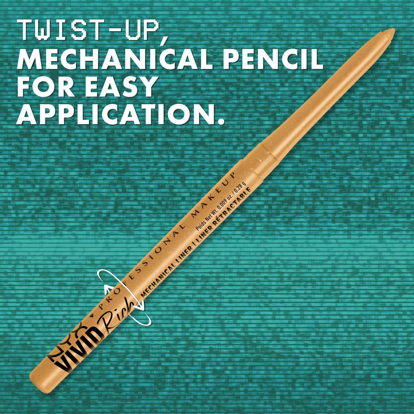 Retractable Vivid Rich Mechanical Eyeliner Pencil