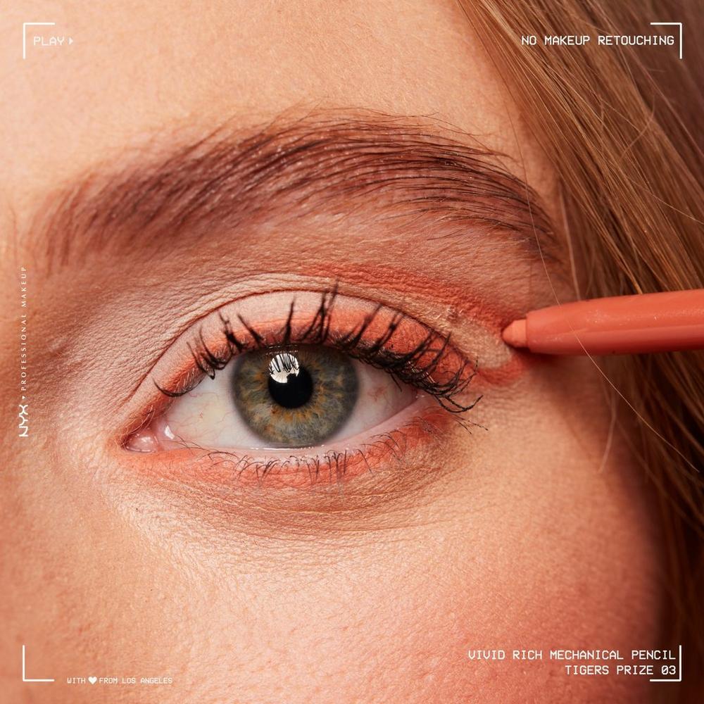 Retractable Vivid Rich Mechanical Eyeliner Pencil