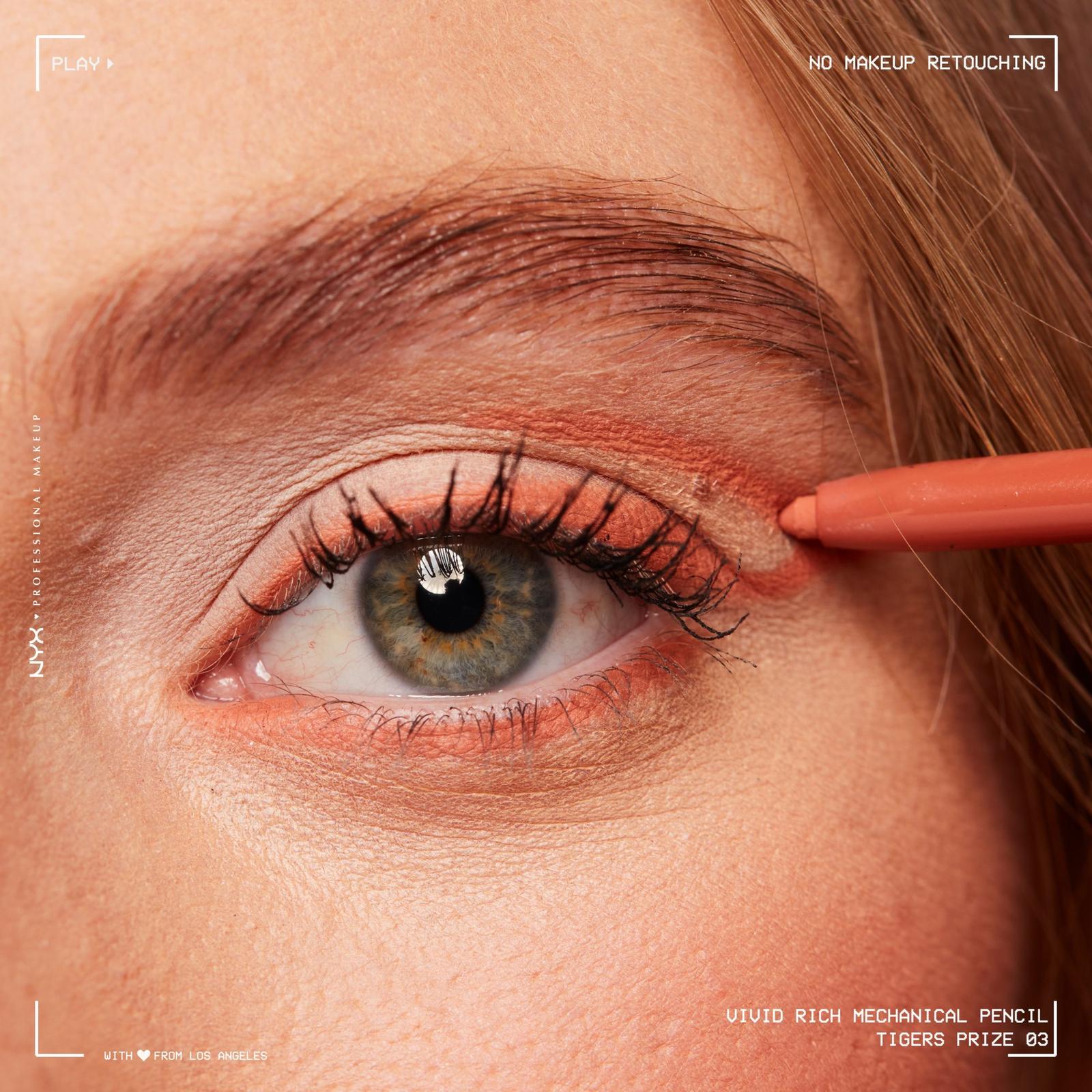 Retractable Vivid Rich Mechanical Eyeliner Pencil