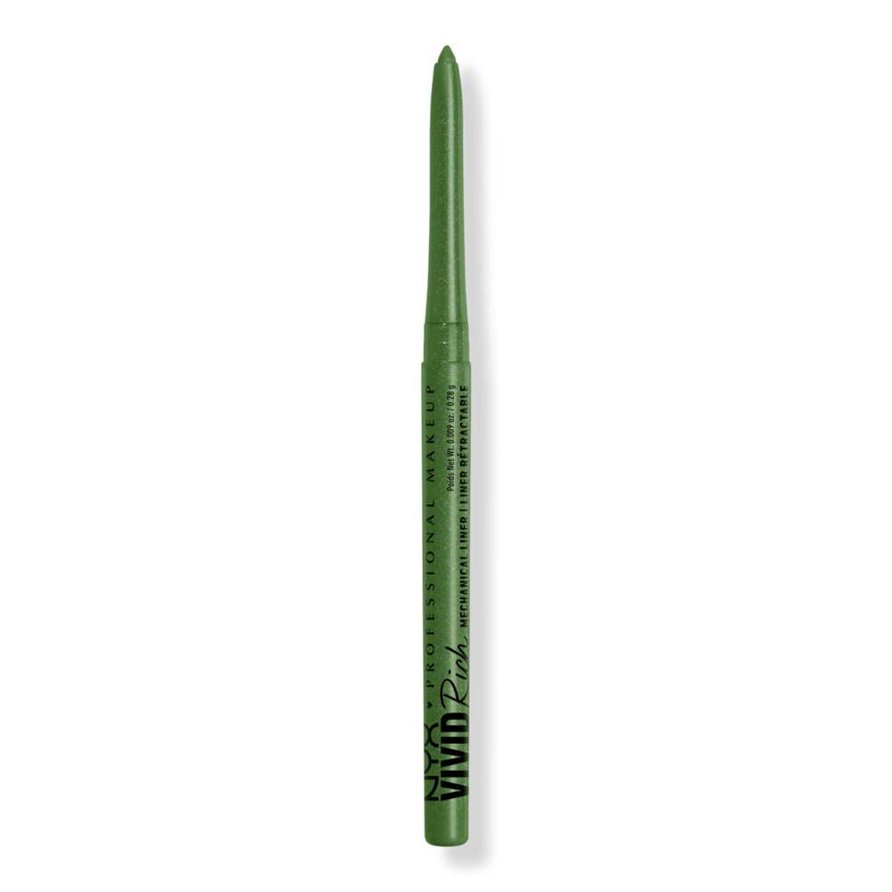 Nyx Professional Makeup Retractable Vivid Rich Mechanical Eyeliner Pencil - It's Giving Jade