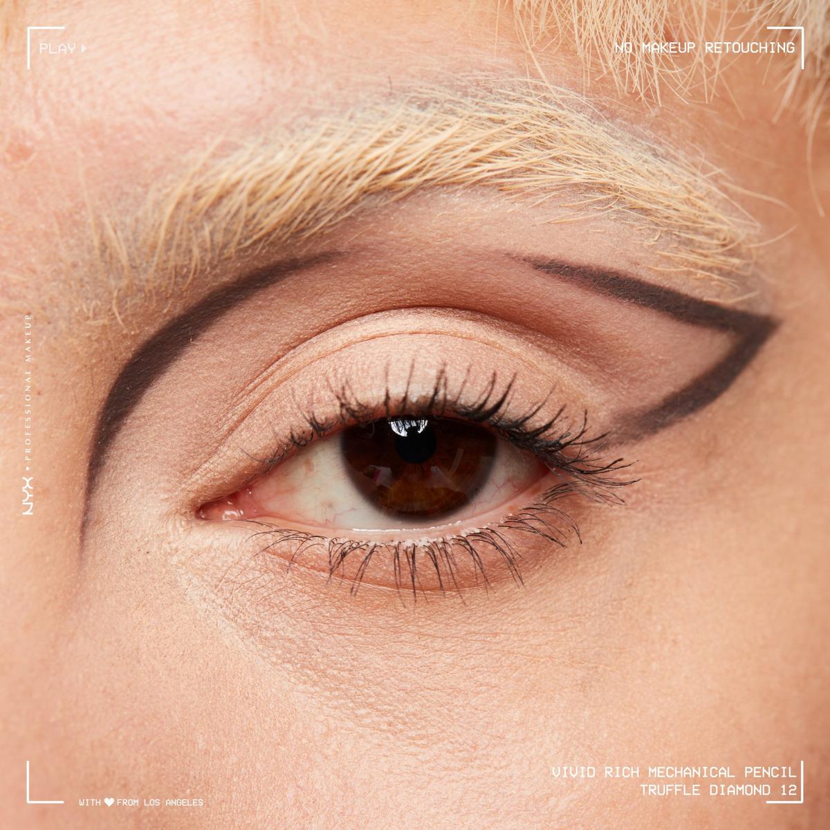 Retractable Vivid Rich Mechanical Eyeliner Pencil