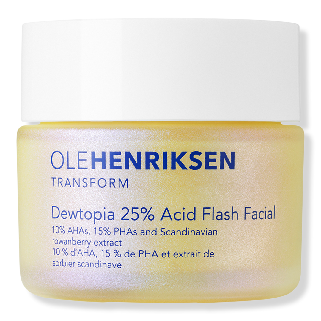 OLEHENRIKSEN Dewtopia 25% AHA + PHA Flash Facial Exfoliating Face Mask #1