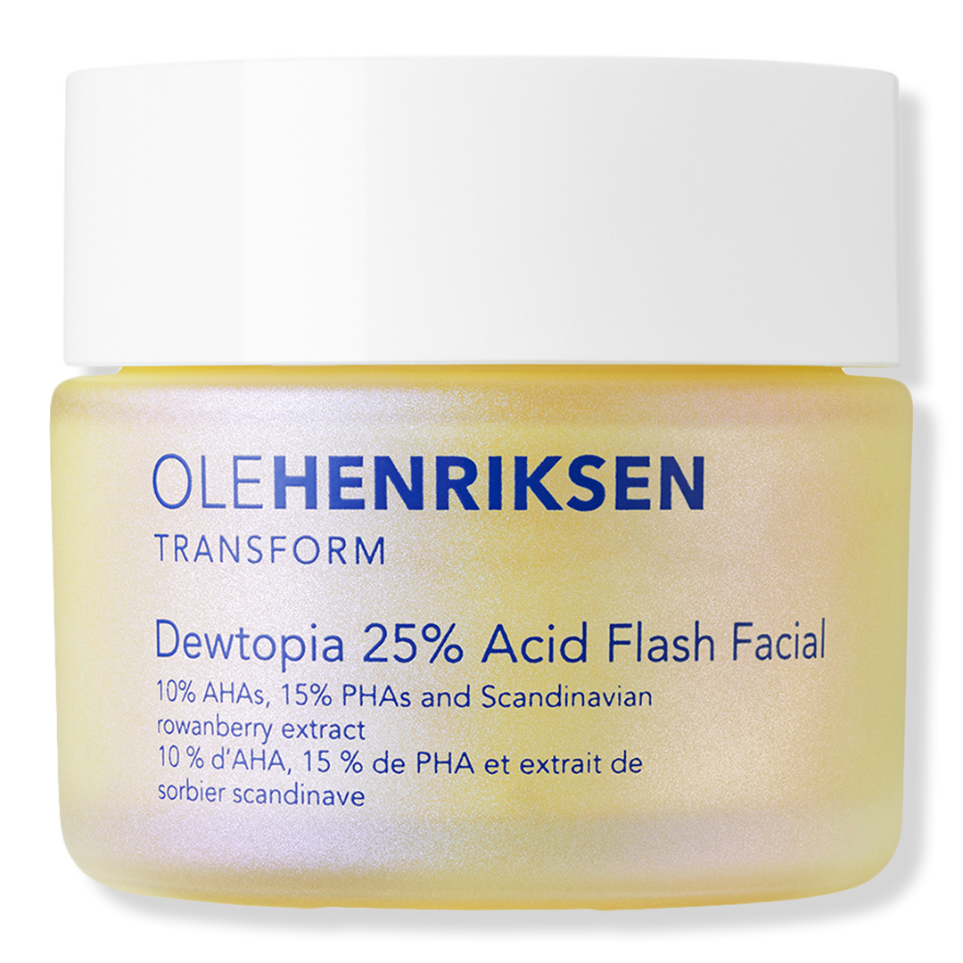 OLEHENRIKSEN Dewtopia 25% AHA + PHA Flash Facial Exfoliating Face Mask #1
