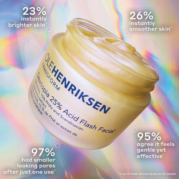 OLEHENRIKSEN Dewtopia 25% AHA + PHA Flash Facial Exfoliating Face Mask #4