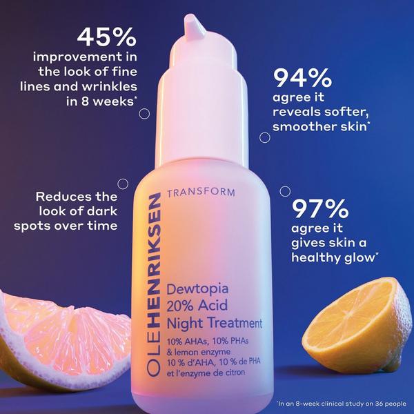 OLEHENRIKSEN Dewtopia 20% PHA/AHA Retexturizing Night Serum #3