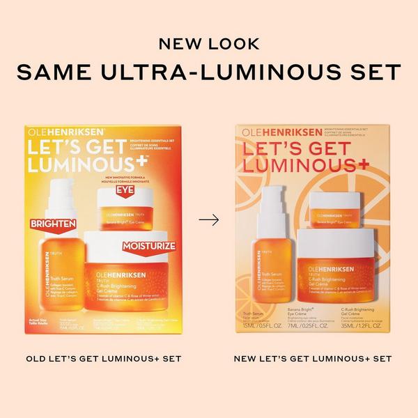 OLEHENRIKSEN Let's Get Luminous+ Brightening Essentials Set #7