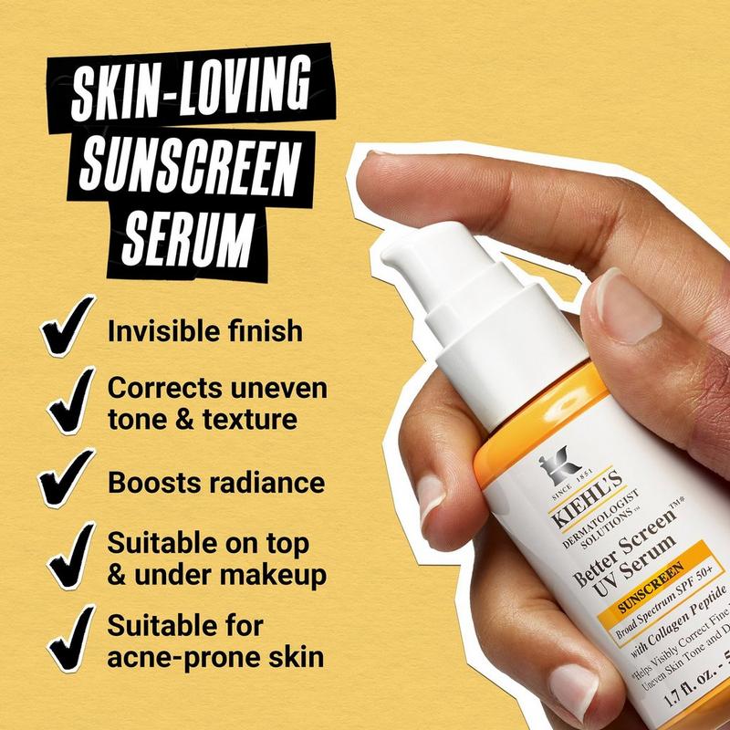 Kiehl's Since 1851 - 1.7 oz Better Screen UV Serum Sunscreen SPF