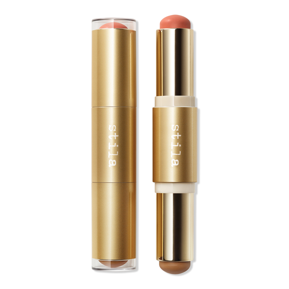 Stila Blush & Bronze Hydro-blur Cheek Duo - Apricot & Golden
