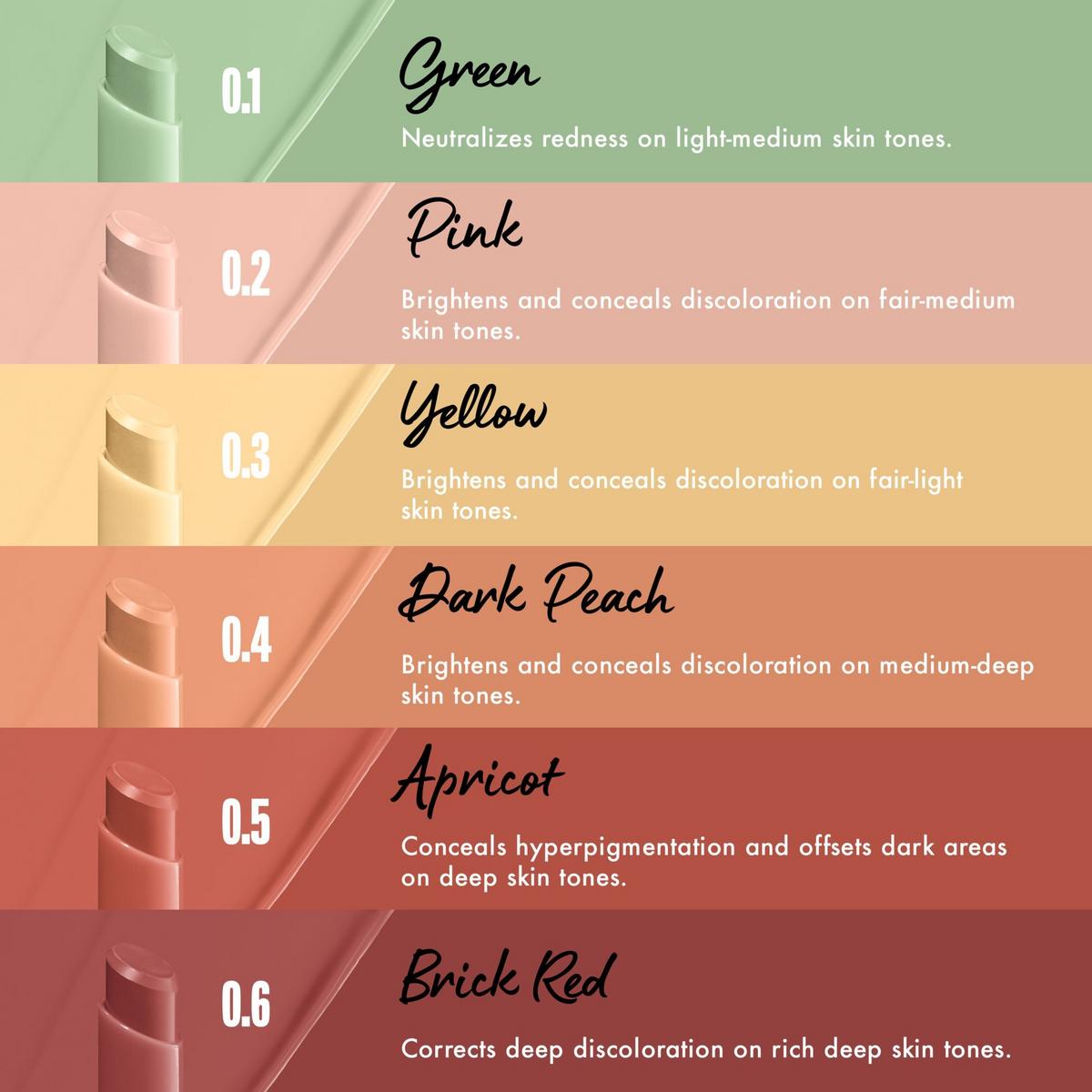 Pro Fix Stick Color Correcting Concealers