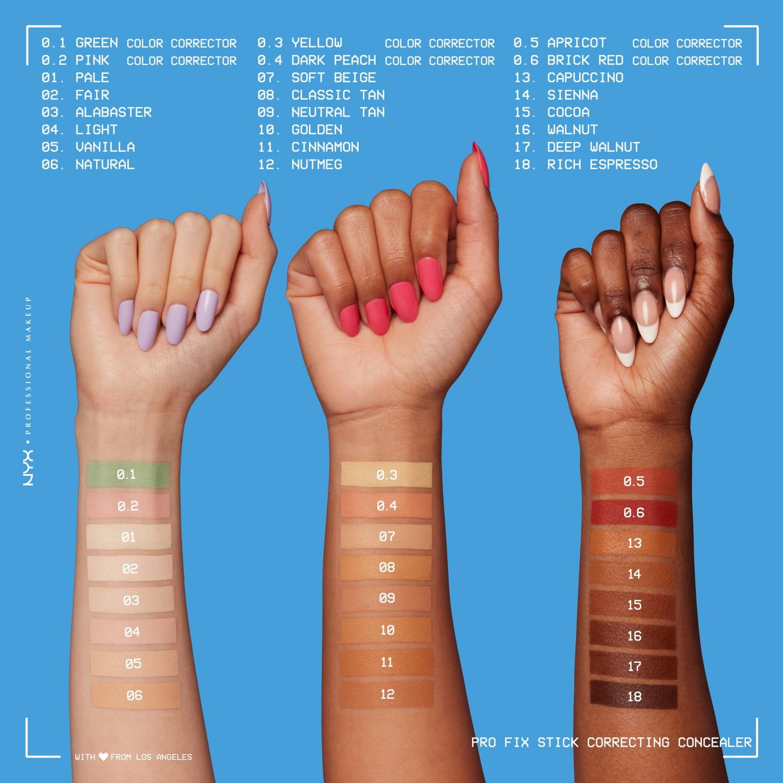 Pro Fix It Stick Color Correcting Concealers