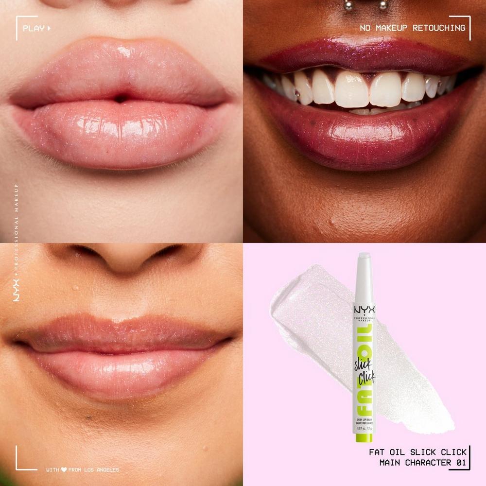 Fat Oil Slick Click Vegan Lip Balm