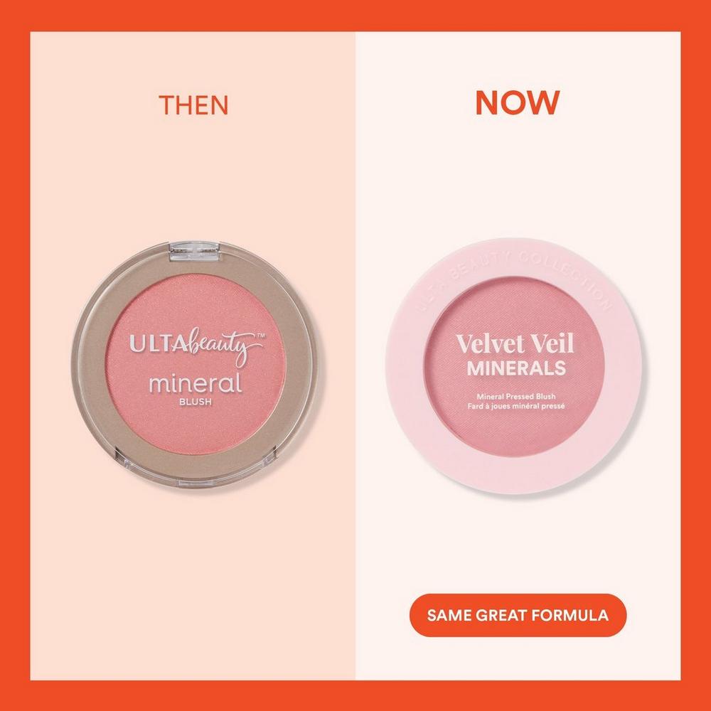 Velvet Veil Minerals Powder Blush - Snapdragon