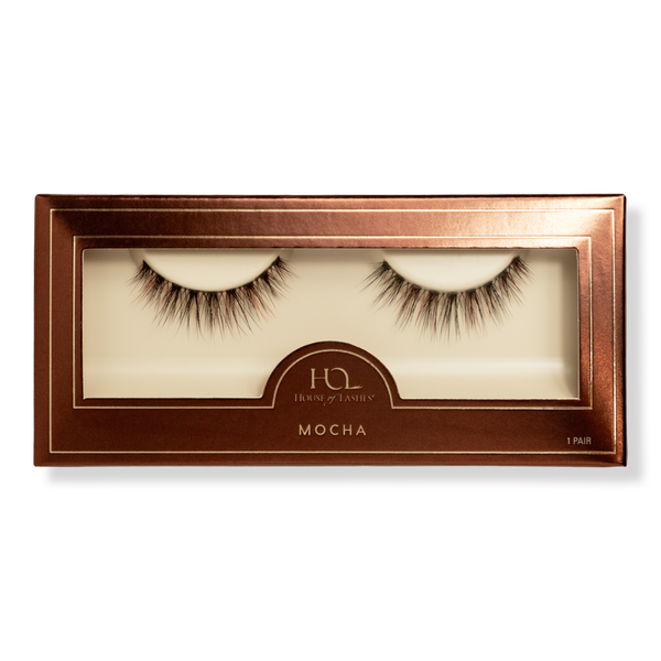 House of Lashes Mocha Natural Volume Faux Silk False Eyelashes #1