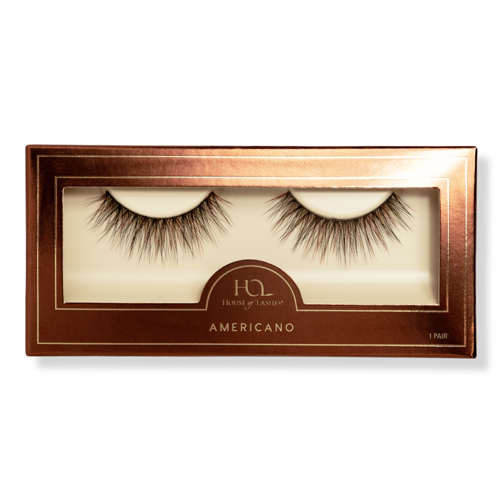 House Of Lashes Americano Natural Volume Faux Silk False Eyelashes