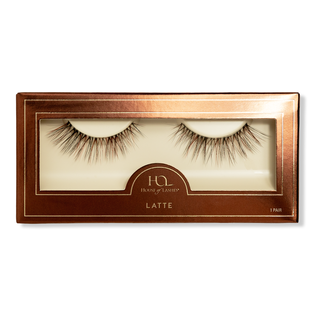 House of Lashes Latte Full Volume Faux Silk False Lashes #1