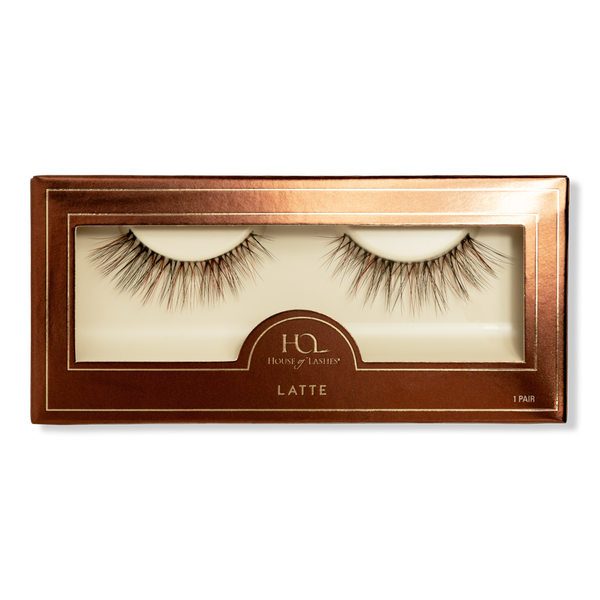 House of Lashes Latte Natural Volume Faux Silk False Eyelashes #1