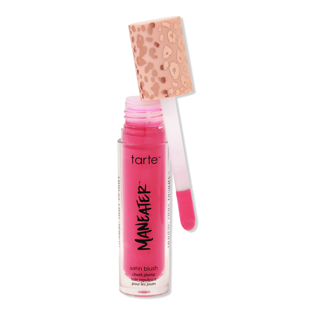 Tarte Maneater Satin Blush Cheek Plump - Hot Pink In Pink